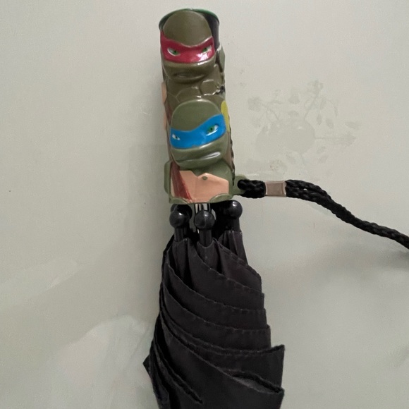 🐢🥷Teenage Mutant Ninja Turtles Childs umbrella Vintage collectible Nickelodeon - Picture 5 of 12